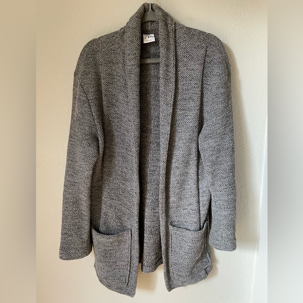 Zara 3/4 Cardigan Blazer